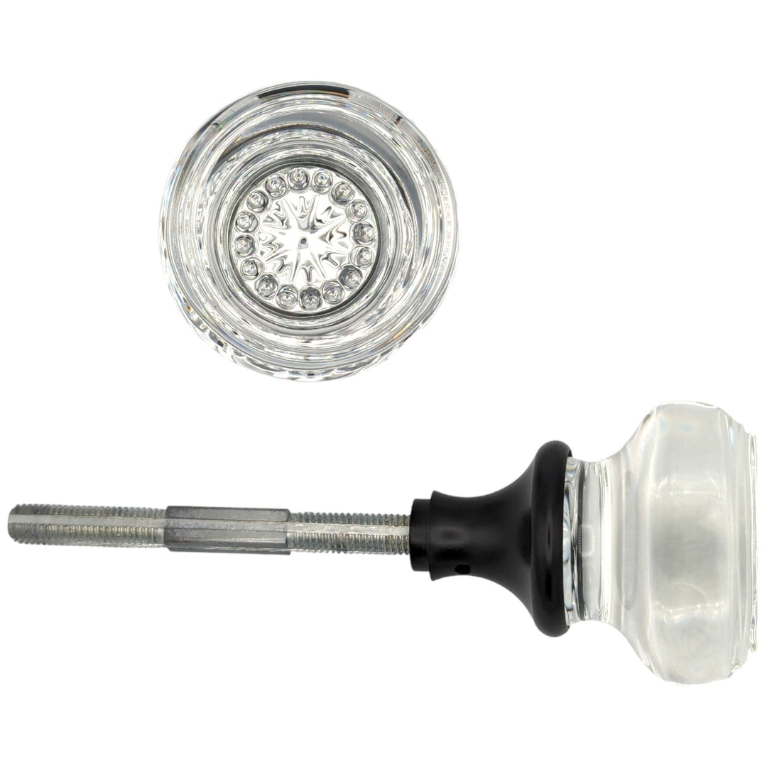 Round Crystal Spare Door Knob Set (Several Finishes Available) COPPER MOUNTAIN HARDWARE