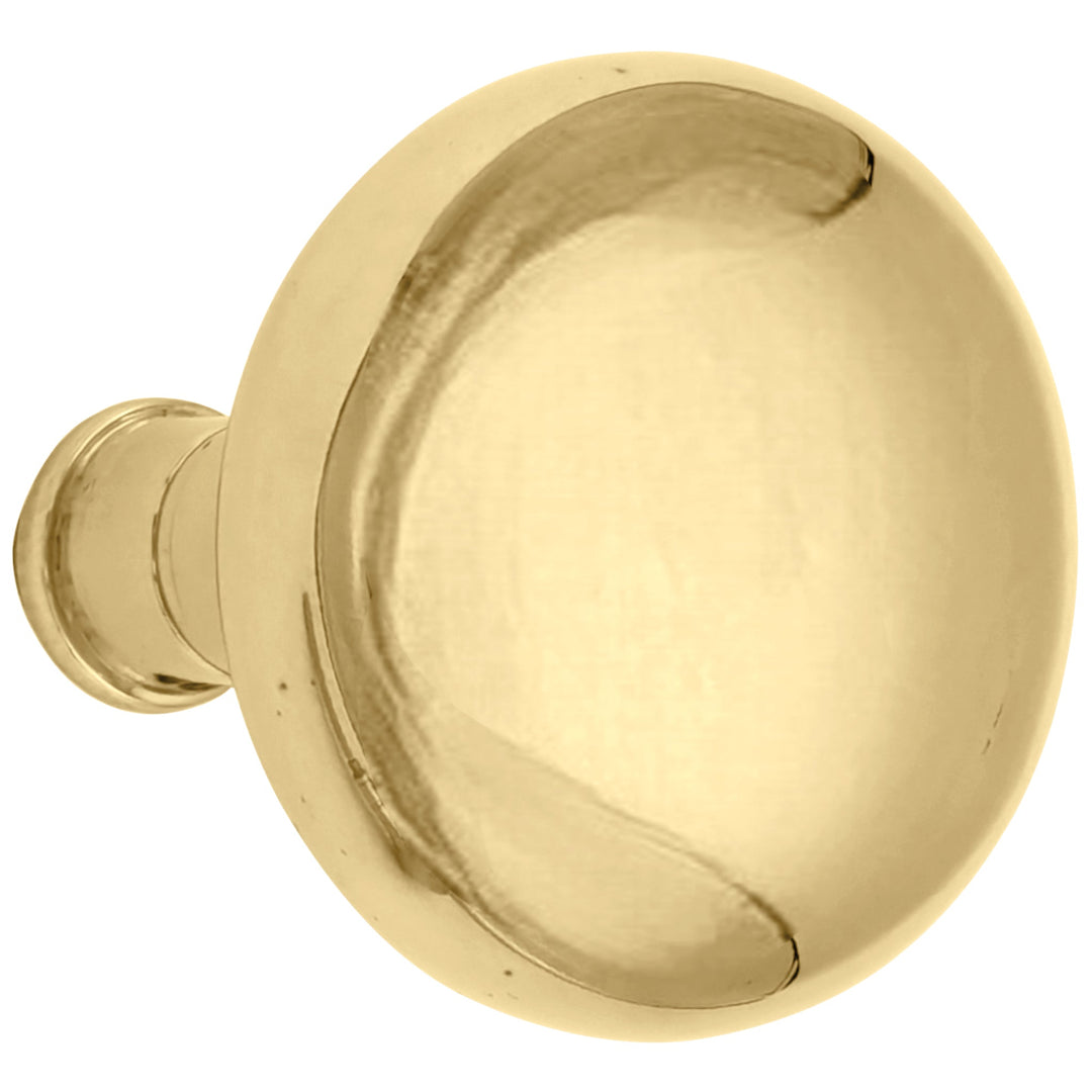 COPPER MOUNTAIN HARDWARE Solid Brass Round Spare Door Knob Set