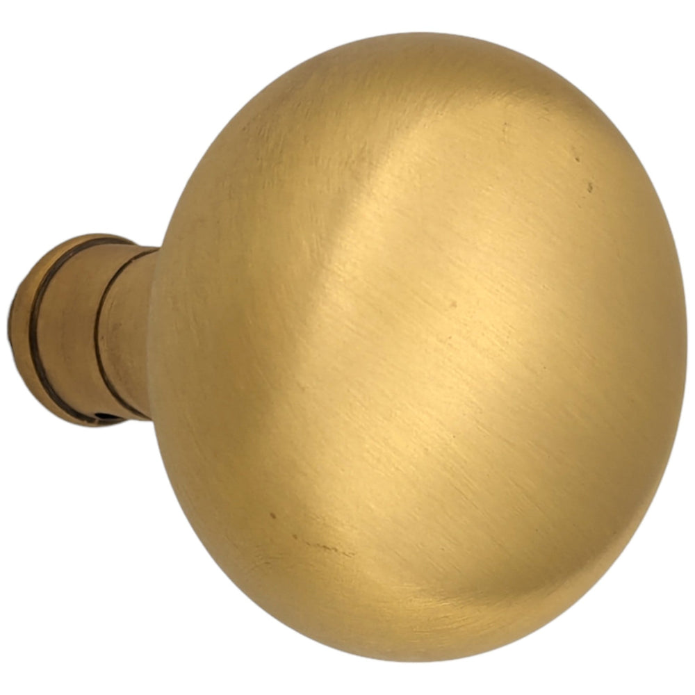 COPPER MOUNTAIN HARDWARE Solid Brass Round Spare Door Knob Set