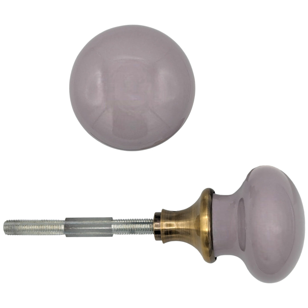 Gray Porcelain Spare Knob Set (Several Finishes Available) COPPER MOUNTAIN HARDWARE