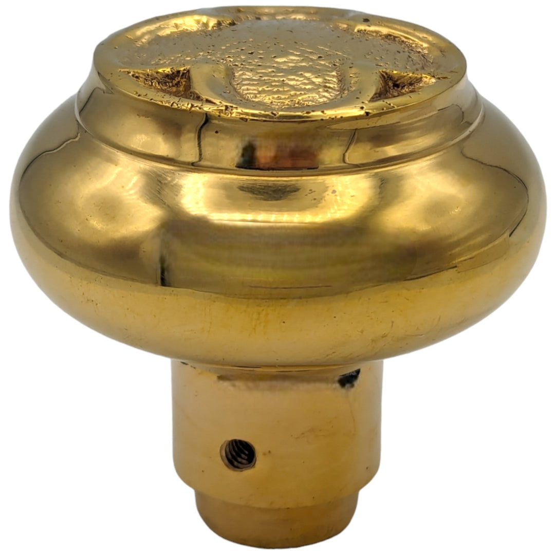 Clover Solid Brass Spare Door Knob Set (Several Finishes Available) COPPER MOUNTAIN HARDWARE