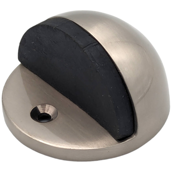 Low Profile Brass Floor Mounted Door Stop (Several Finishes Available) COPPER MOUNTAIN HARDWARE