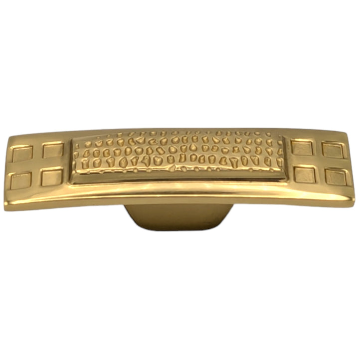 2 1/2 Inch Solid Brass Elongated Craftsman Cabinet Knob (Several Finishes Available) COPPER MOUNTAIN HARDWARE