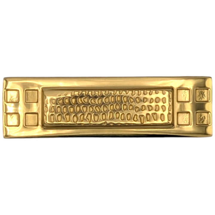 2 1/2 Inch Solid Brass Elongated Craftsman Cabinet Knob (Several Finishes Available) COPPER MOUNTAIN HARDWARE