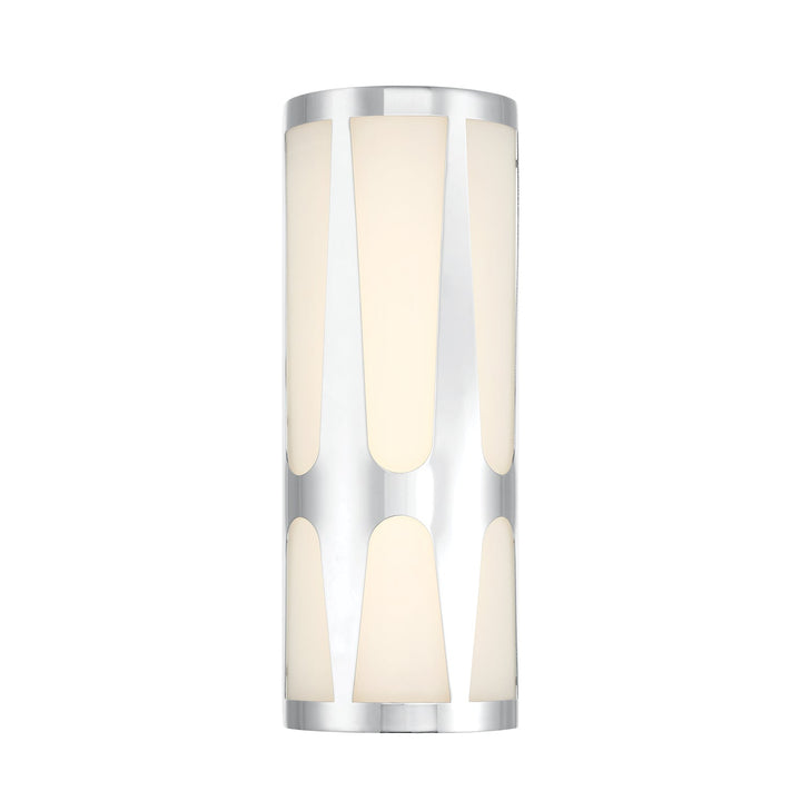 Crystorama Crystorama Royston 2 Light Polished Chrome Sconce
