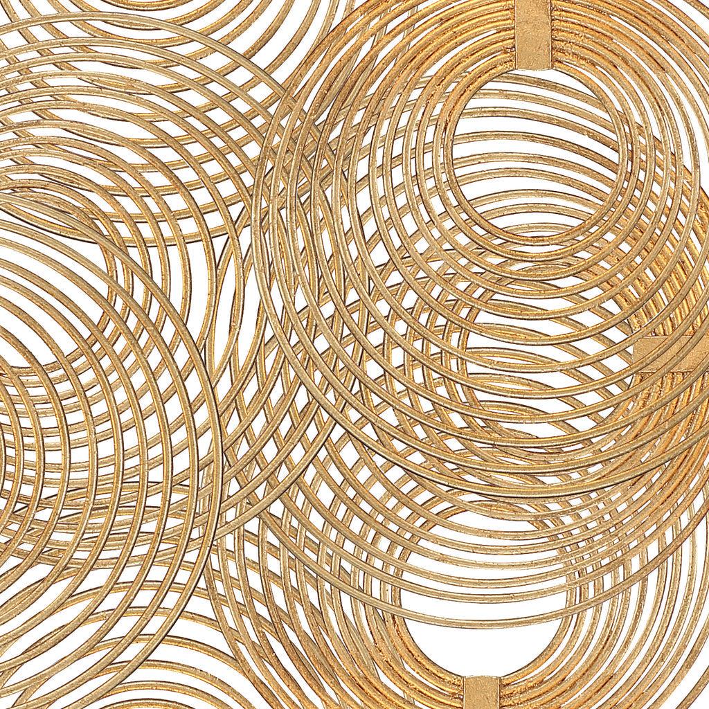 Doral 1 Light Renaissance Gold Mini Pendant Crystorama