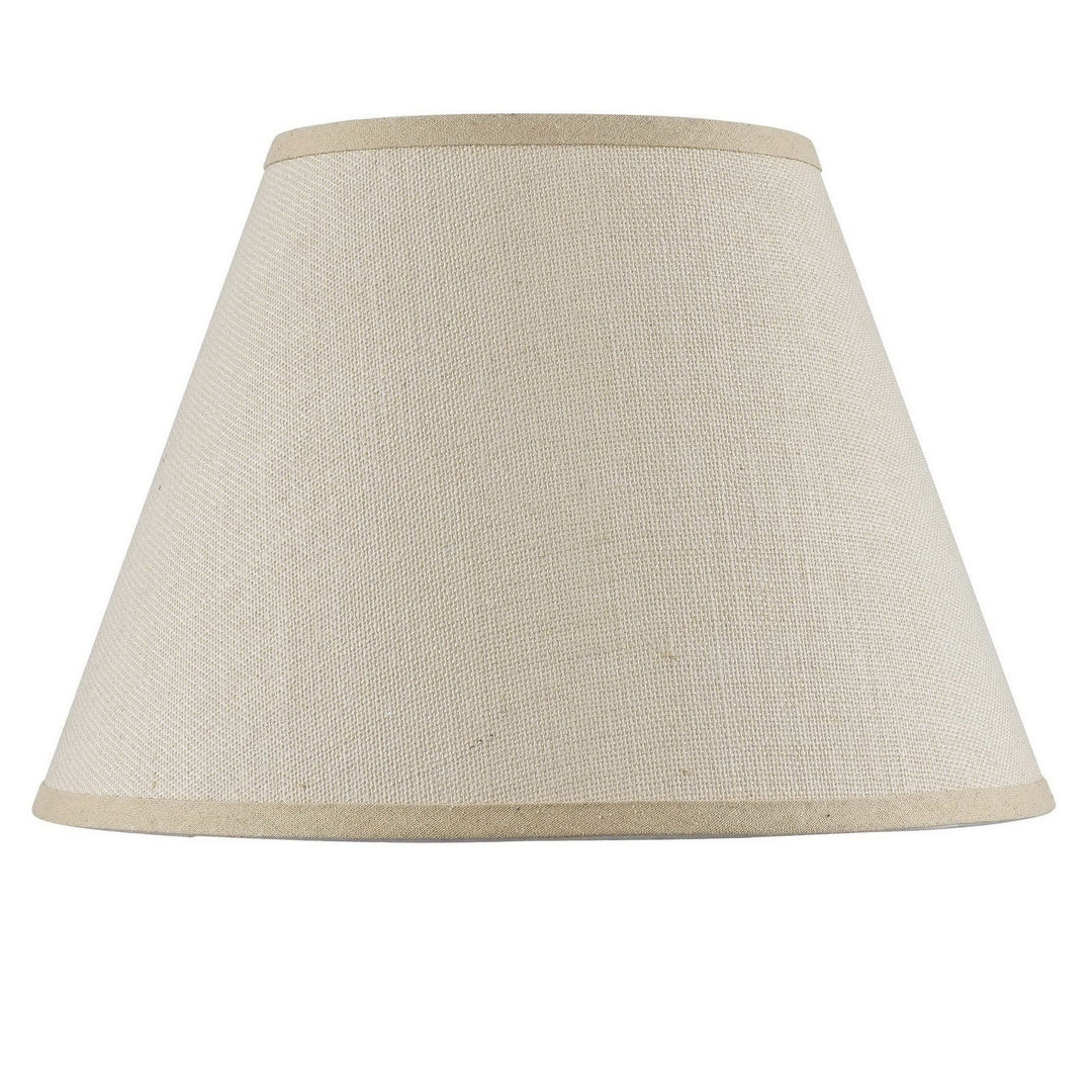 HARDBACK FINE BURLAP SHADE Cal Lighting