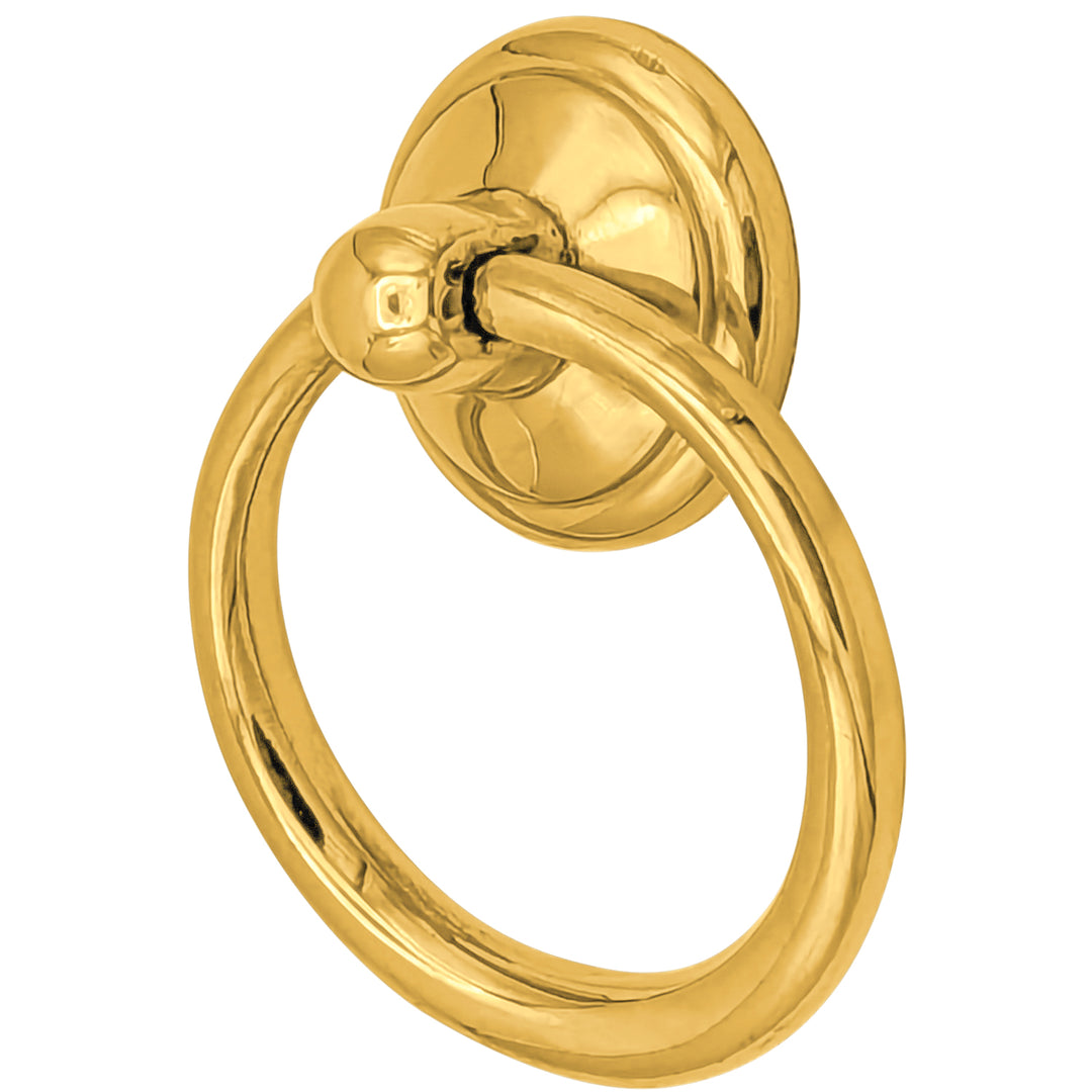 2 1/2 Inch Solid Brass Ring Pull (Several Finishes Available)
