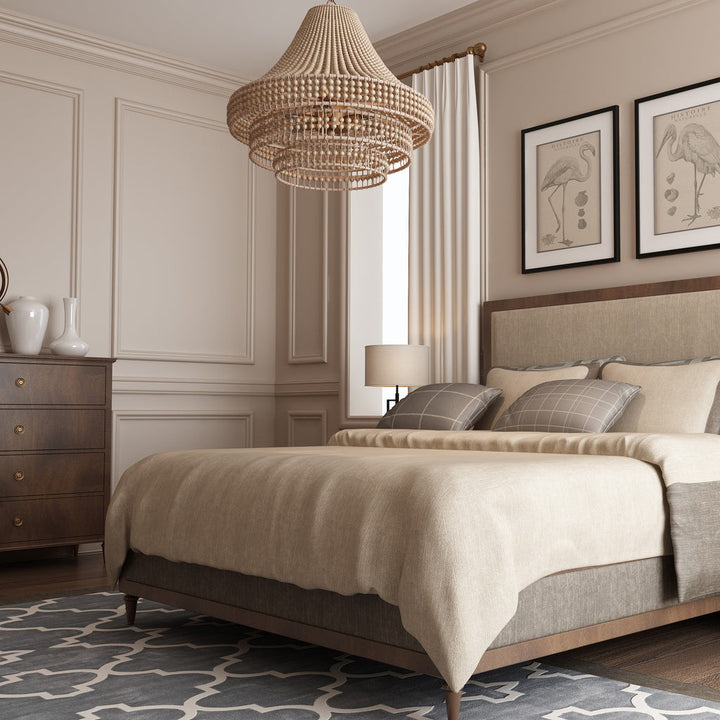 Crystorama Crystorama Silas 6 Light Burnished Silver Chandelier