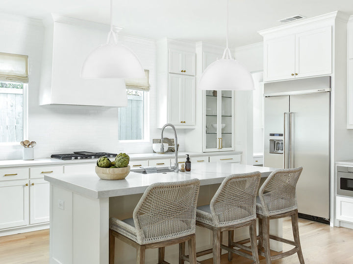 Crystorama Crystorama Soto 1 Light White Chandelier