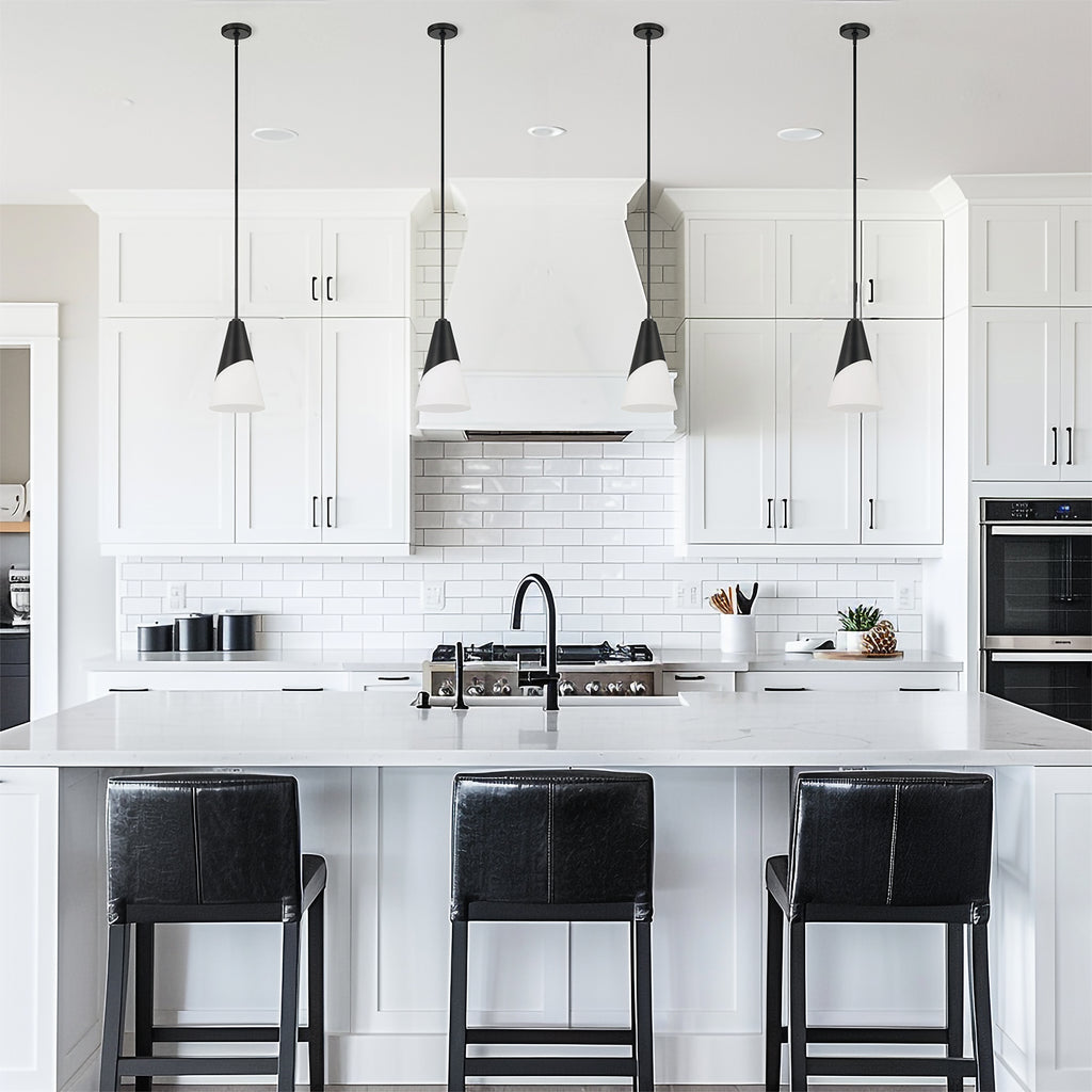 Crystorama Crystorama Brian Patrick Flynn Tori 1 Light Matte Black Pendant