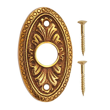 Avalon Style Solid Brass Rosette (Several Finishes Available)