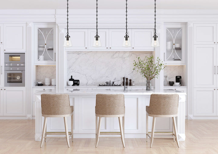 Crystorama Crystorama Voss 1 Light Matte Black Mini Pendant