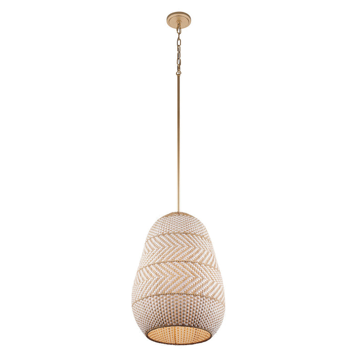 Crystorama Crystorama Zanzibar 3 Light Soft Gold Pendant