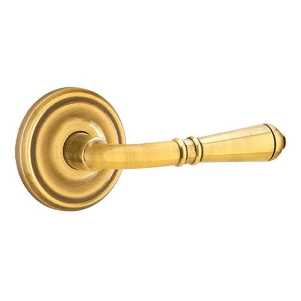 Emtek 810T Turino Brass Modern Passage Leverset Satin Nickel Leverset Passage EMTEK