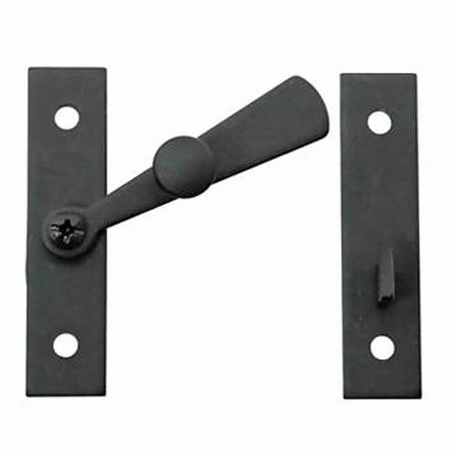 Cast Iron Cabinet Latch: Smooth Iron Square Latch ACORN MANUFACTURING