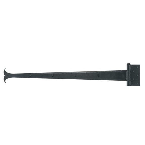 36 Inch Iron Art Whale Tail Strap Hinge (Matte Black Finish) ACORN MANUFACTURING