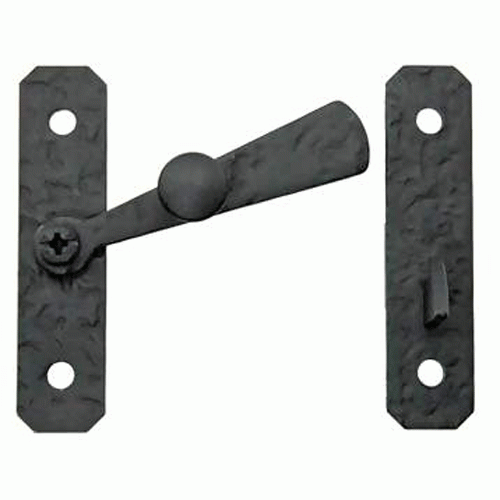 Cast Iron Cabinet Latch: Rough Iron Square Latch ACORN MANUFACTURING