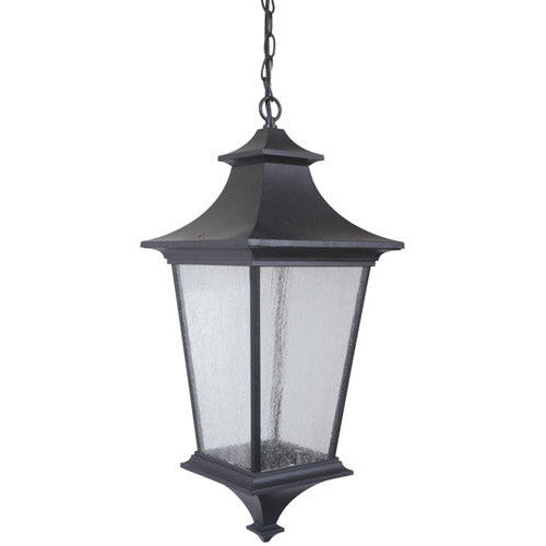 Argent II 3 Light Outdoor Pendant in Midnight CRAFTMADE