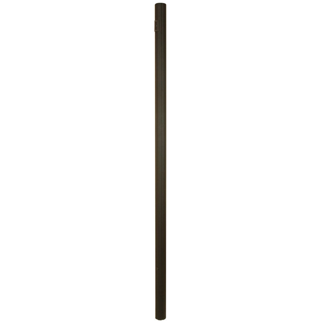 84" Fluted Direct Burial Post in Textured Black CRAFTMADE