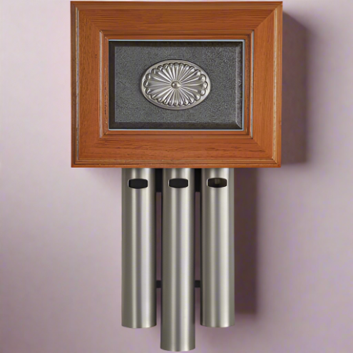 Westminster Decorative 3 Tube Short Chime in Pewter CRAFTMADE