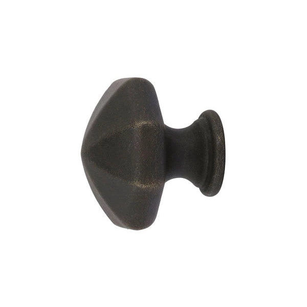 1 Inch Octagon Knob (Flat Black Finish) EMTEK