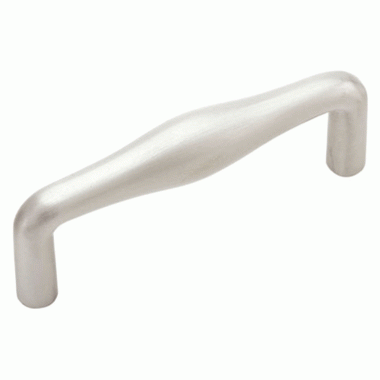 4 1/4 Inch Overall (4 Inch c-c) Dane Pull (Brushed Nickel Finish) EMTEK