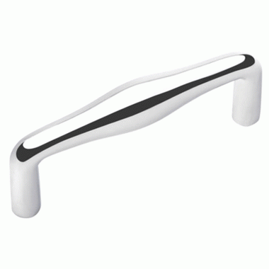 3 3/4 Inch Overall (3 1/2 Inch c-c) Dane Pull (Polished Chrome Finish) EMTEK