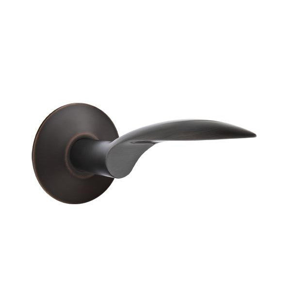 Emtek Solid Brass Mercury Lever With Modern Rosette (Several Finish Options) EMTEK