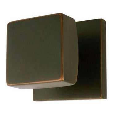 Emtek Solid Brass Square Knob With Square Rosette (Several Finish Options) EMTEK