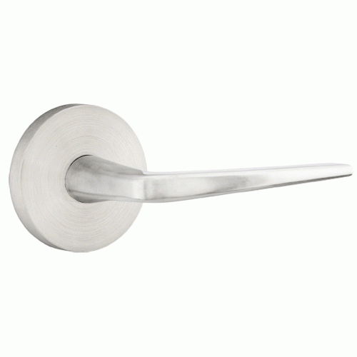 Stainless Steel Athena Lever With Disk Rosette EMTEK