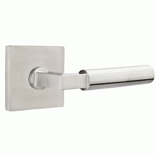 Emtek Solid Brass Hercules Lever With Square Rosette (Many Finishes Available) EMTEK