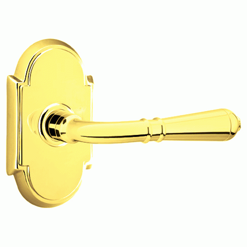 Emtek Solid Brass Turino Lever With # 8 Rosette (Many Finishes Available) EMTEK