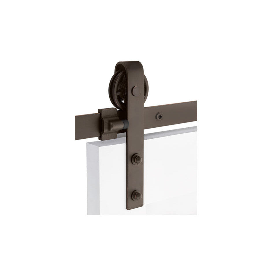 Classic Face Mount Barn Door Hanger (Several Finishes Available) EMTEK