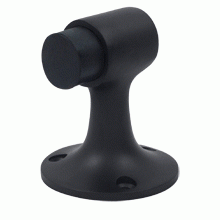 Floor Mounted Bumper Door Stop  (Flat Black Finish) DELTANA