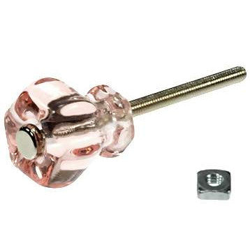 1 Inch Depression Pink Cabinet Door Knobs and Specialty Drawer Knobs COPPER MOUNTAIN HARDWARE