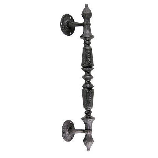 15 1/2 Inch Large Solid Brass Door Pull (Oil Rubbed Bronze Finish) COPPER MOUNTAIN HARDWARE