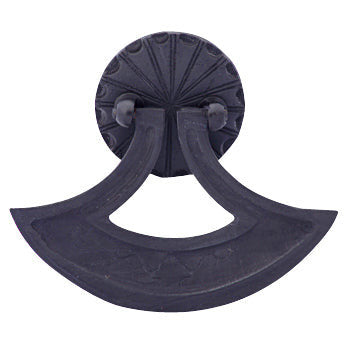 4 Inch Solid Brass Curved Drop Pull (Oil Rubbed Bronze) COPPER MOUNTAIN HARDWARE