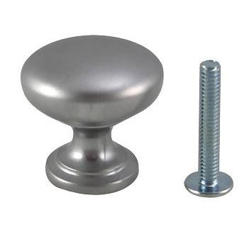 1 1/4 Inch Polished Chrome Knob COPPER MOUNTAIN HARDWARE