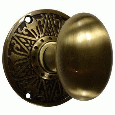 Eastlake Door Set With Egg Style Knob