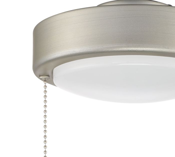 ##Antique Hardware## 1 Light Universal LED Disk Light Kit in Painted Nickel