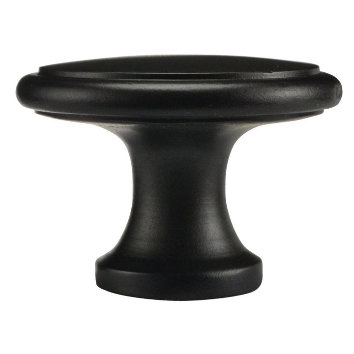 1 1/2 Inch Brass Flat Top Cabinet Knob (Oil Rubbed Bronze Finish) COPPER MOUNTAIN HARDWARE