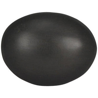 1 1/4 Inch Solid Brass Traditional Egg Shaped Knob (Oil Rubbed Bronze Finish) COPPER MOUNTAIN HARDWARE