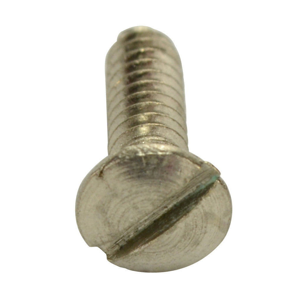 Single 1/2 Inch Solid Brass Wall Switch Plate Screw