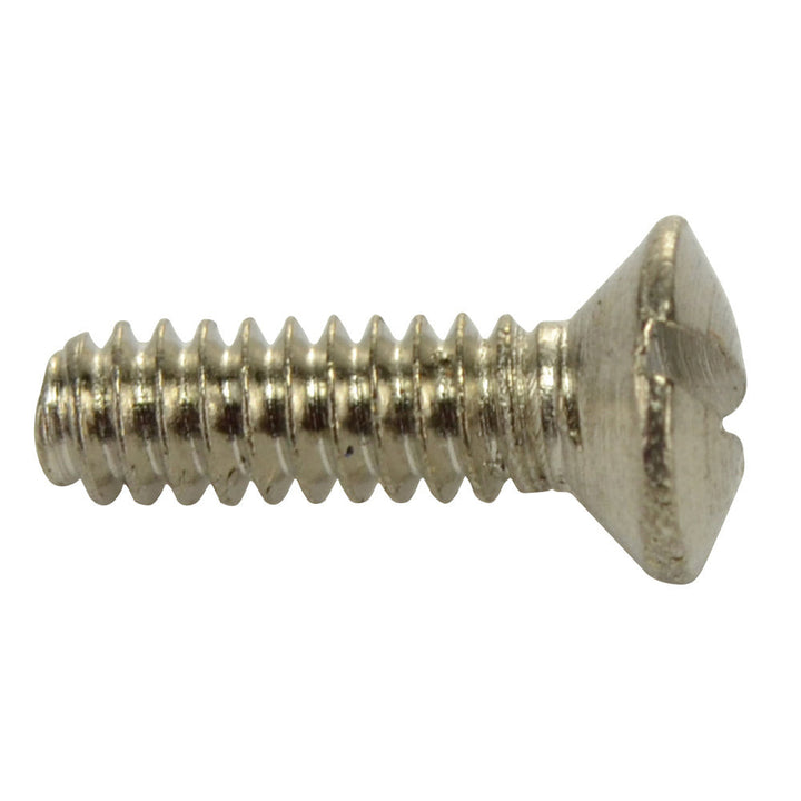 Single 1/2 Inch Solid Brass Wall Switch Plate Screw