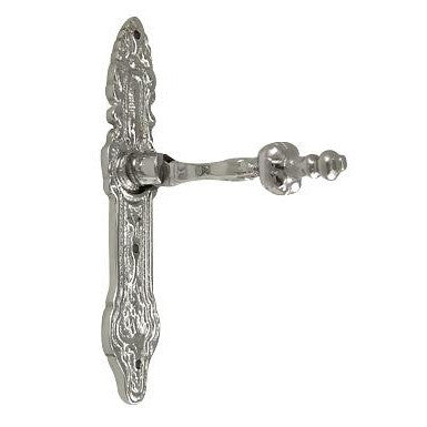 4 Inch Solid Brass Baroque / Rococo Drop Pull (Polished Chrome Finish) COPPER MOUNTAIN HARDWARE