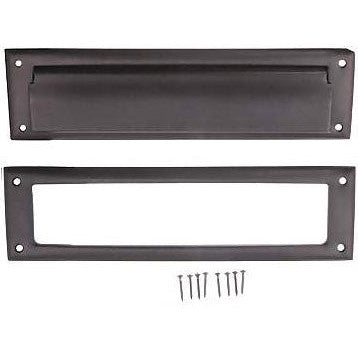 Traditional Magazine Size Front Door Mail Slot (Oil Rubbed Bronze Finish) COPPER MOUNTAIN HARDWARE