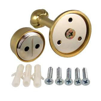 3 Inch Wall Magnetic Door Stop (Polished Brass Finish) DELTANA