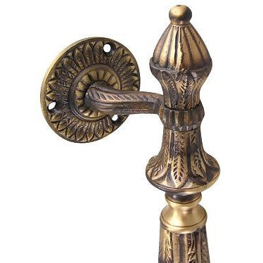 15 1/2 Inch Large Solid Brass Door Pull