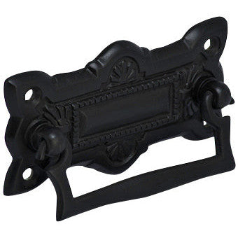 3 3/4 Inch Art Deco Solid Brass Drawer Pull (Oil Rubbed Bronze Finish) COPPER MOUNTAIN HARDWARE